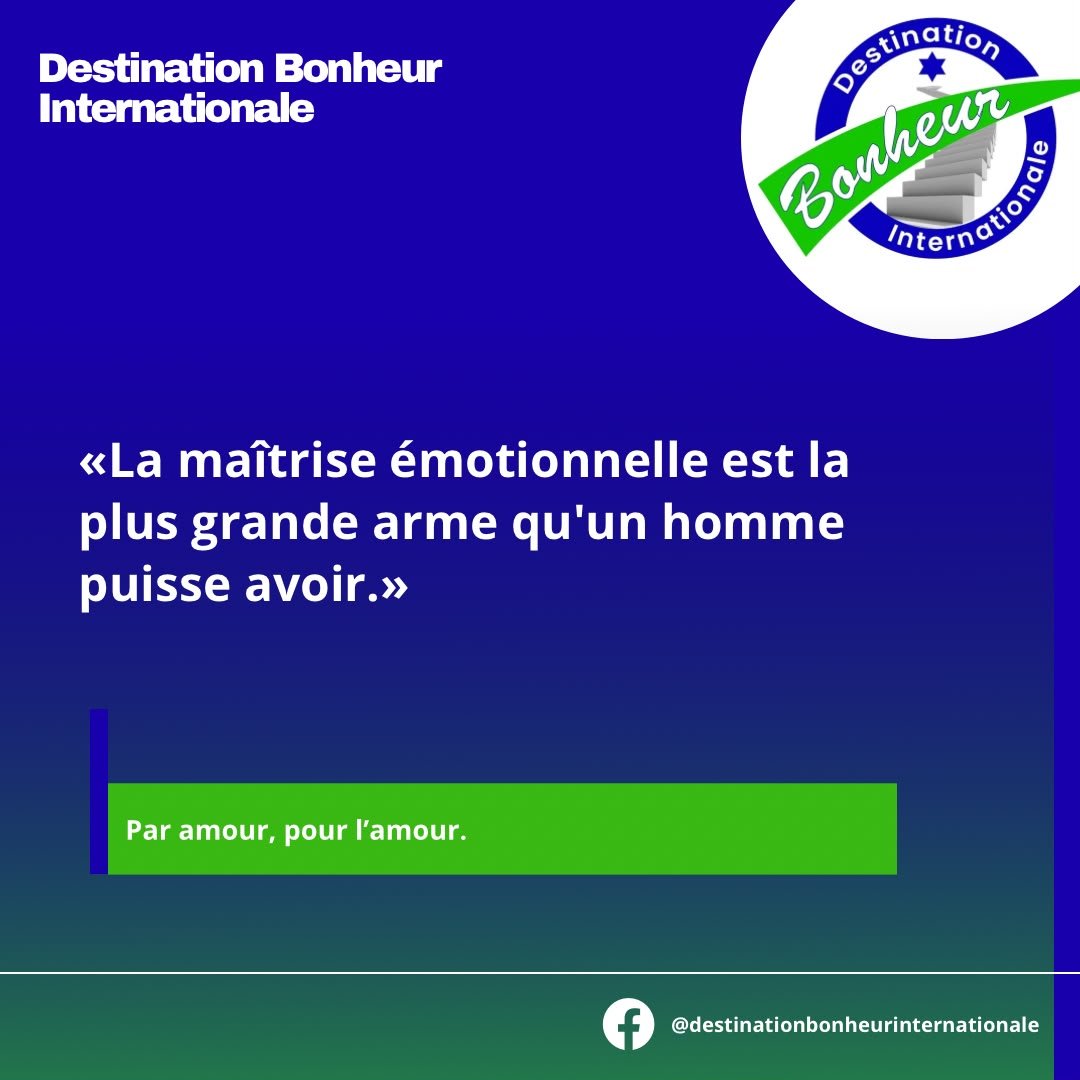 La maîtrise émotionnelle